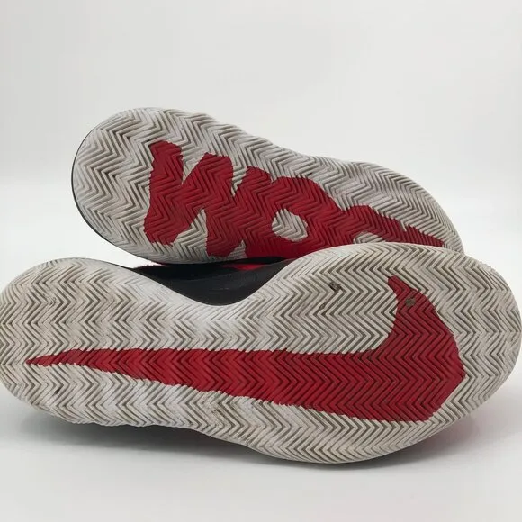 Nike Red/Black Breathable Athletic Shoes | Lace Up