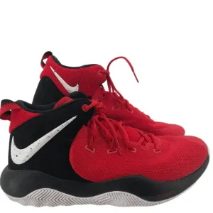 Nike Red/Black Breathable Athletic Shoes | Lace Up