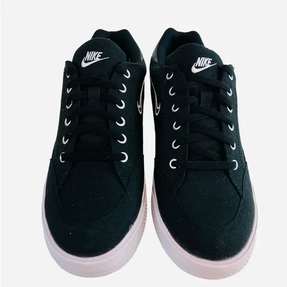 Nike Retro GTS Lifestyle Casual Sneaker Shoes Black/White DA1446-001 Mens Size 8