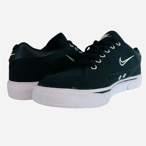 Nike Retro GTS Lifestyle Casual Sneaker Shoes Black/White DA1446-001 Mens Size 8