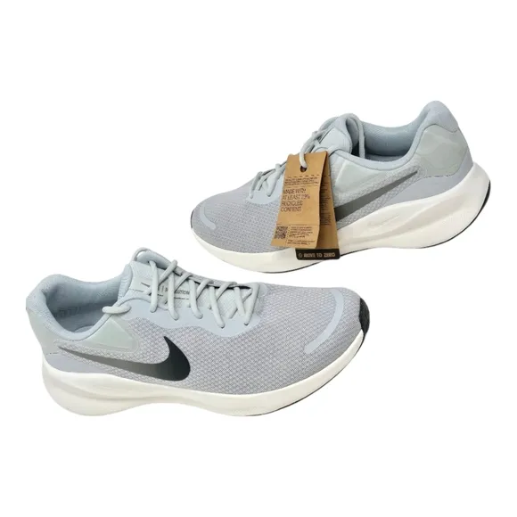 Nike Revolution 7 Light Silver Sequoia Sneakers Shoes FD2207-011 Men's 12