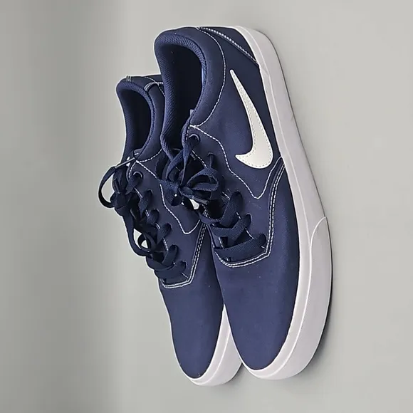 Nike SB Charge Men's Blue Canvas Skate Shoes Size 11