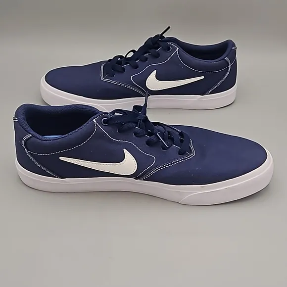 Nike SB Charge Men's Blue Canvas Skate Shoes Size 11