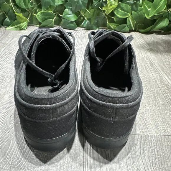 Nike SB Zoom Stefan Janoski Men's Sneakers Shoes Sz  14 Triple Black Canvas Rare