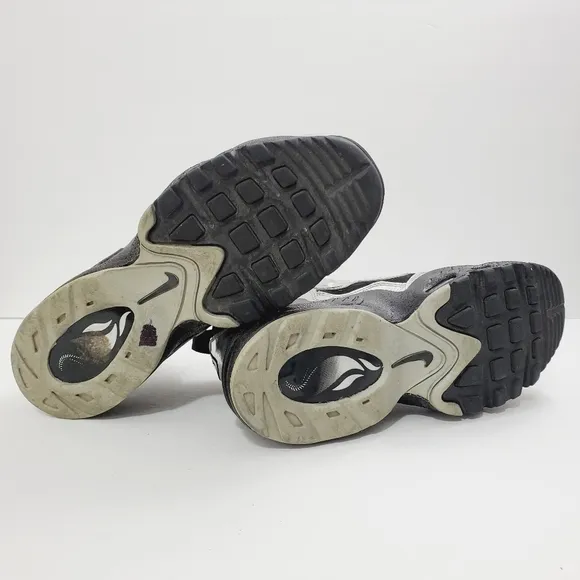 NIKE Shoes AIR GRIFFEY MAX 1 Silver Black Baseball Sneaker