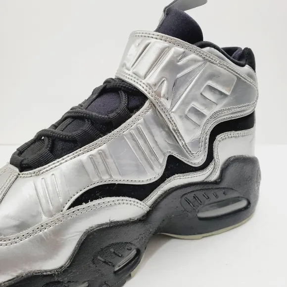 NIKE Shoes AIR GRIFFEY MAX 1 Silver Black Baseball Sneaker