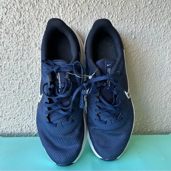 Nike Shoes Running Men Downshifter 11 CW3411-402 Navy blue size 8.5 new