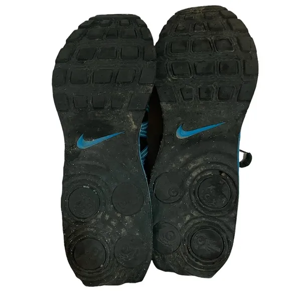 Nike Shox Gravity Sequoia Light Blue Fury Size 9.5
