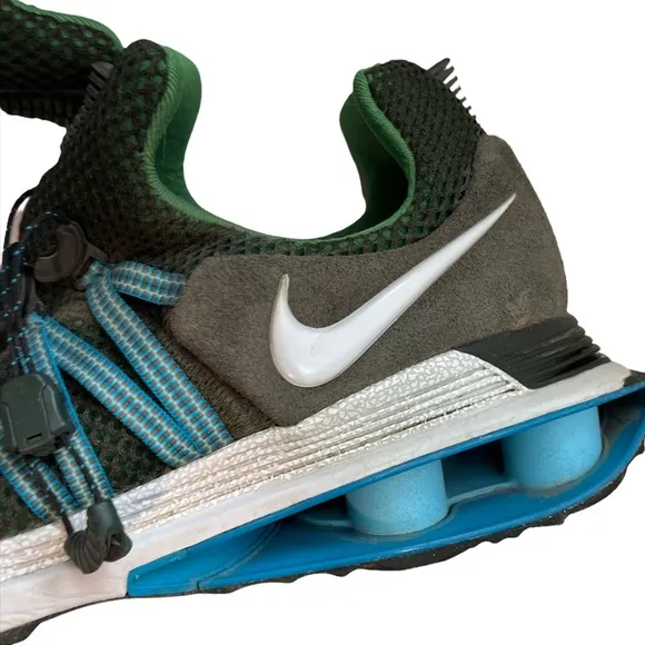 Nike Shox Gravity Sequoia Light Blue Fury Size 9.5