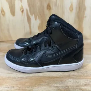 Nike Son of Force Black Leather Shoes Women’s Size 8