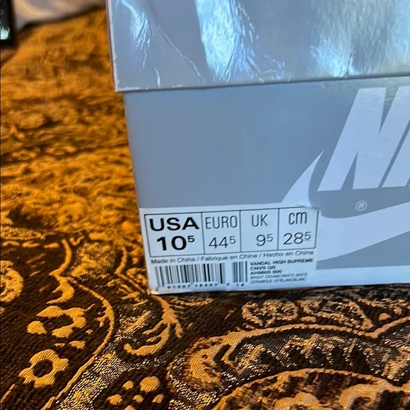 Nike Vandal High Supreme Canvas QS “Doc Brown”