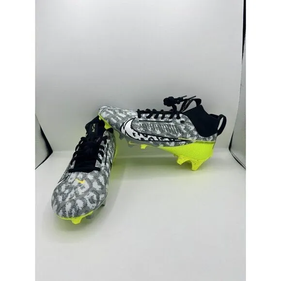 NIKE VAPOR EDGE PRO 360 2 FOOTBALL CLEATS FB8443-703 VOLT BLACK Mens Size 8.5