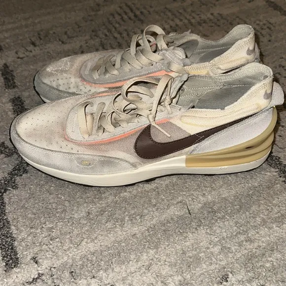 Nike Waffle One Men's Shoes Natural/Light Bone/Coconut Milk DA7995-102 Size 9