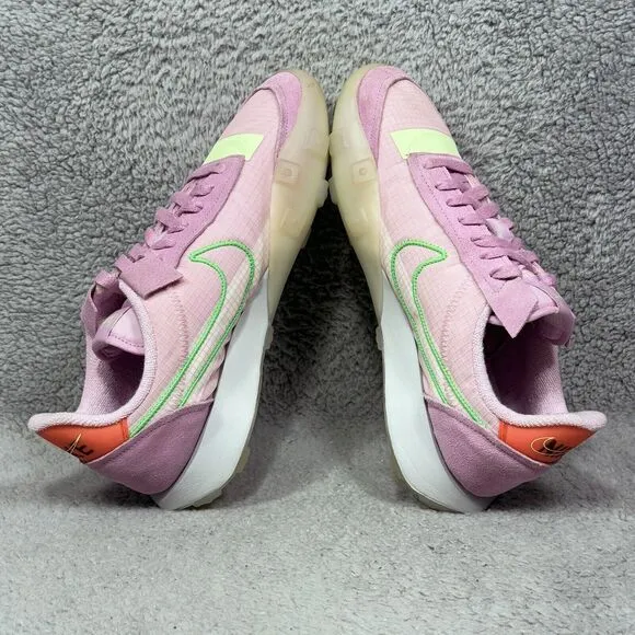 Nike Waffle Racer 2X Womens Size 10.5 Sneaker Shoes Light Arctic Pink CK6647-601