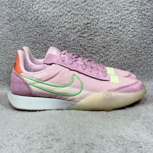 Nike Waffle Racer 2X Womens Size 10.5 Sneaker Shoes Light Arctic Pink CK6647-601