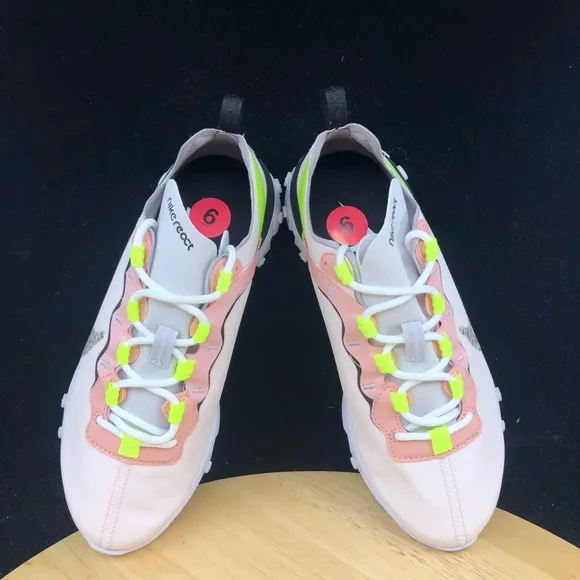 Nike Wmns React Element 55 PRM Light Soft Pink Women Running Shoes CD6964-600