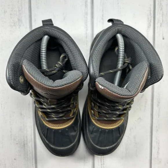 Nike Woodside II ACG &quot;Dark Gold Leaf /Anthracite&quot; Boy's Boot Size 5Y 525872-700