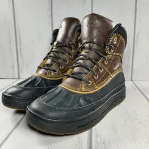 Nike Woodside II ACG &quot;Dark Gold Leaf /Anthracite&quot; Boy's Boot Size 5Y 525872-700