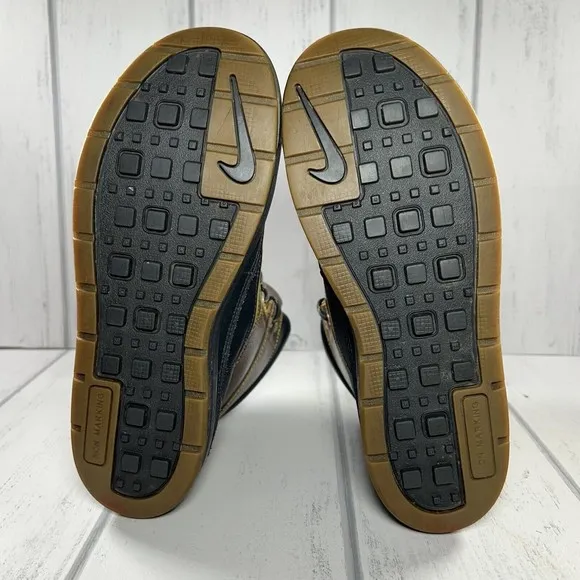 Nike Woodside II ACG &quot;Dark Gold Leaf /Anthracite&quot; Boy's Boot Size 5Y 525872-700