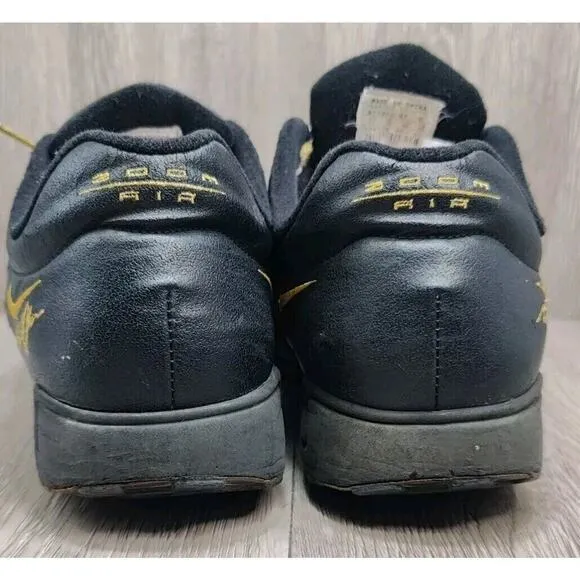 NIKE Zoom JST Michael Johnson '96 Olympics Vintage Men's 11 Black Golden Shoes