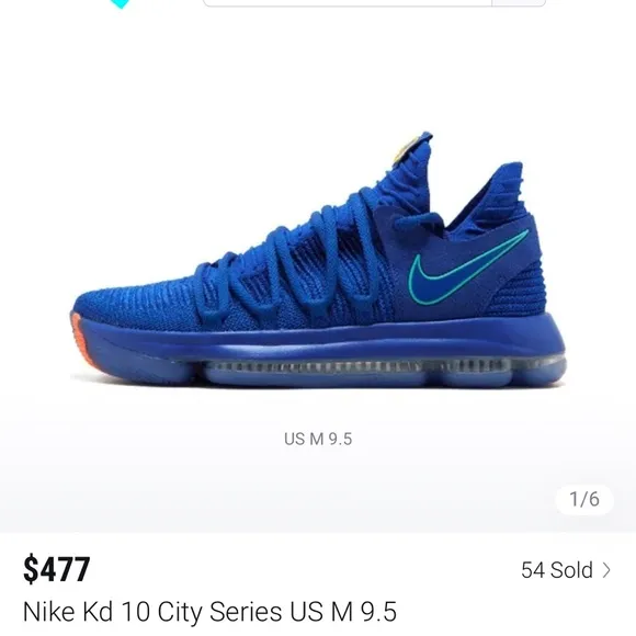Nike Zoom KD 10 Men’s shoes size 12