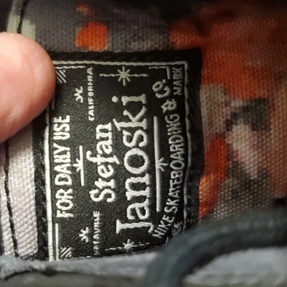 Nike Zoom SB Stefan Janoski Digi Orange Floral‎ 2013 Shoes Size 11.5