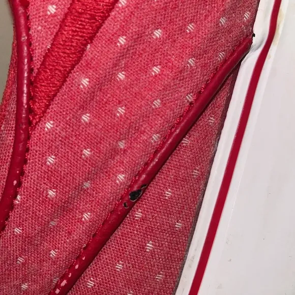 Nike Zoom Stefan Janoski Canvas Red Polka Dot Shoes Size 10.  2014