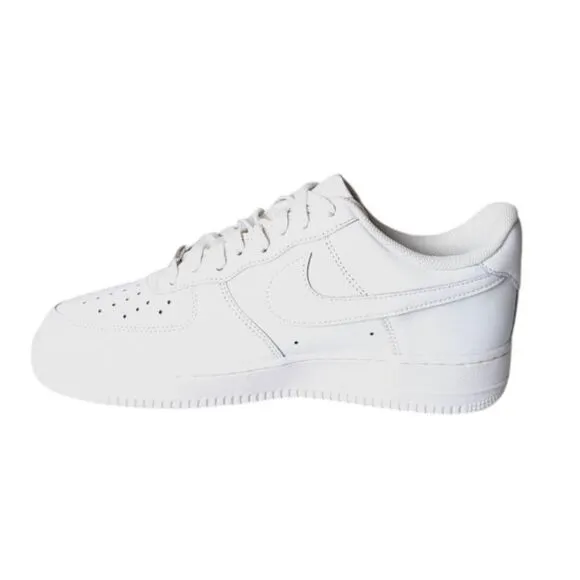 NIKE Air Force 1 Low &quot;White' Sneakers Size 8