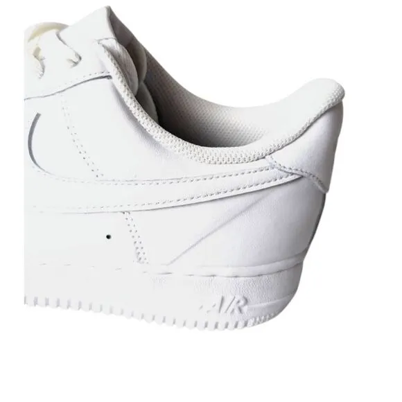 NIKE Air Force 1 Low &quot;White' Sneakers Size 8