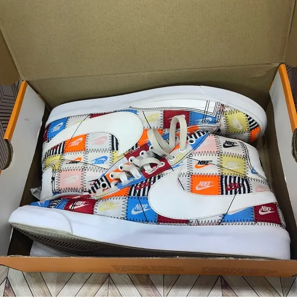 Nike Blazer Multi-Color Mid shoes Patchwork size 12