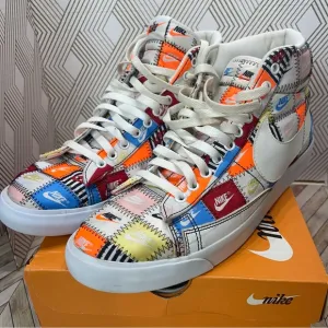 Nike Blazer Multi-Color Mid shoes Patchwork size 12