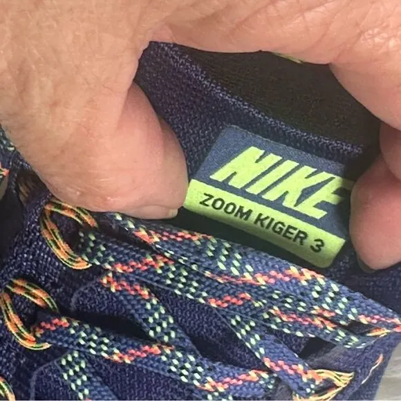 Nike Blue and Green Athletic Shoes with Breathable Mesh NWOT