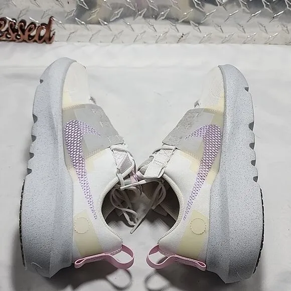 🐲NIKE🐲CRATER IMPACT PASTEL SNEAKERS GIRLS 6.5Y=WOMAN'S SIZE 8 NWB CUTE GYM🏋️‍