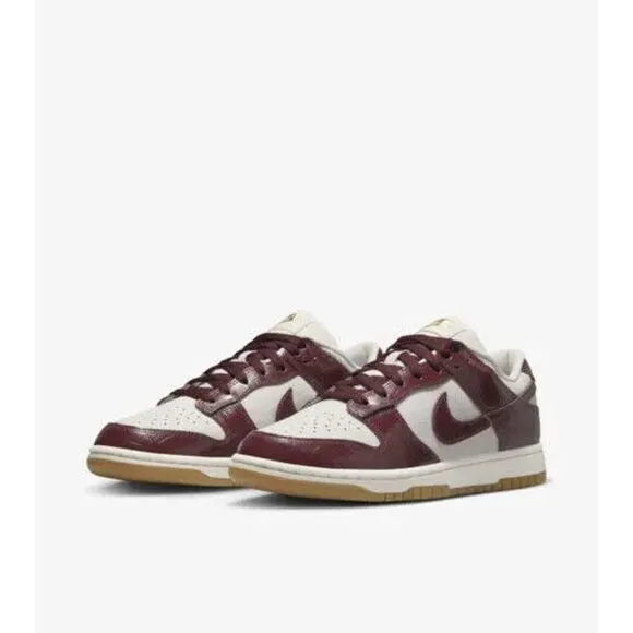 Nike Dunk Low LX FJ2260-004 Sneakers Women's Gray Leather Lifestyle Shoes PSS270