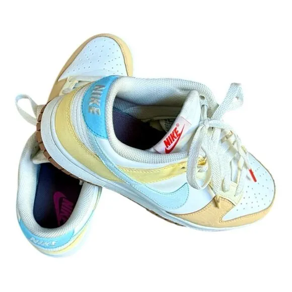 Nike Dunk woman's athletic shoes. Size 9 fun colors.
