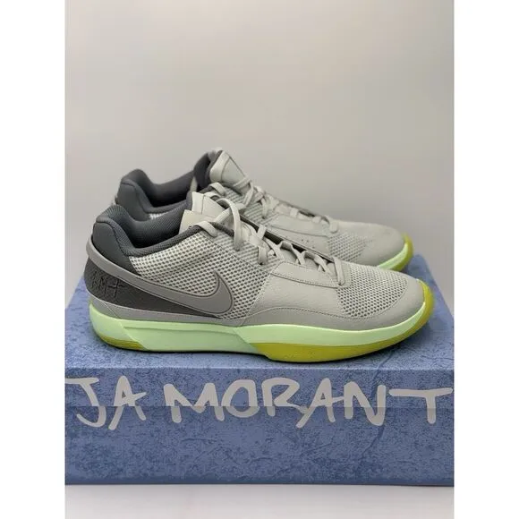 Nike Ja 1 Light Silver Mens Size 13 Cyber Cool Gray Granite FQ4796 003