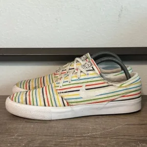 Nike Zoom Stefan Janoski Canvas Men’s Athletic Skate Shoes Size 8.5 Multicolor