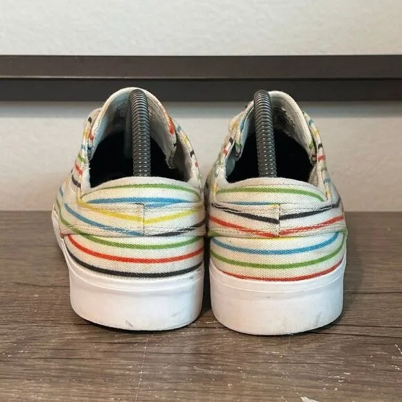 Nike Zoom Stefan Janoski Canvas Men’s Athletic Skate Shoes Size 8.5 Multicolor