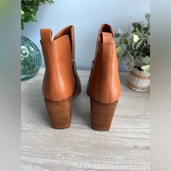 NINE WEST Women's Birds Block Heel Booties