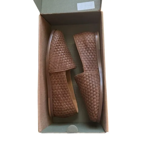 Nisolo Alejandro Woven Slip On 2.0 Tobacco Men's Size 9.5