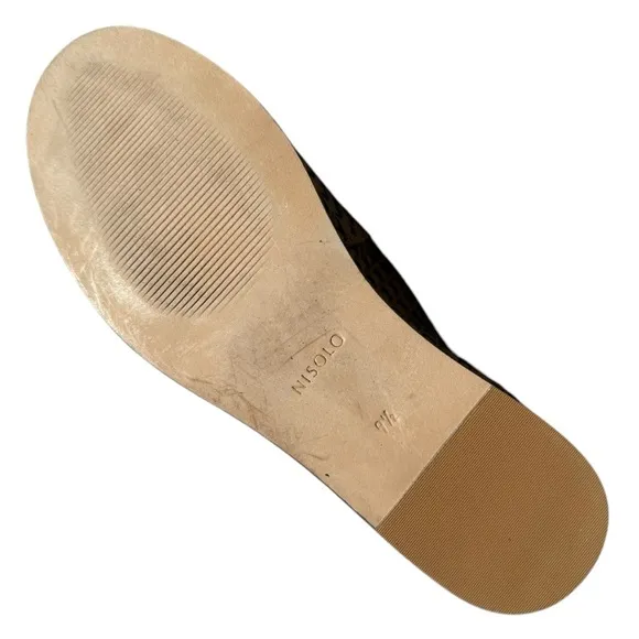 Nisolo Alejandro Woven Slip On 2.0 Tobacco Men's Size 9.5