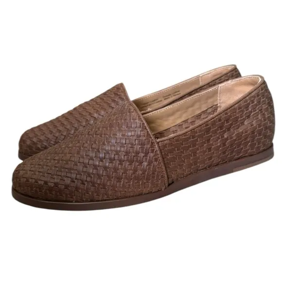 Nisolo Alejandro Woven Slip On 2.0 Tobacco Men's Size 9.5