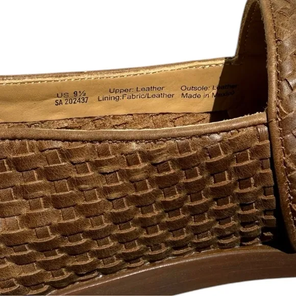 Nisolo Alejandro Woven Slip On 2.0 Tobacco Men's Size 9.5
