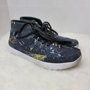 NoBull Project Splatter Mid Canvas Trainer Womens Sneaker Shoes Size 8