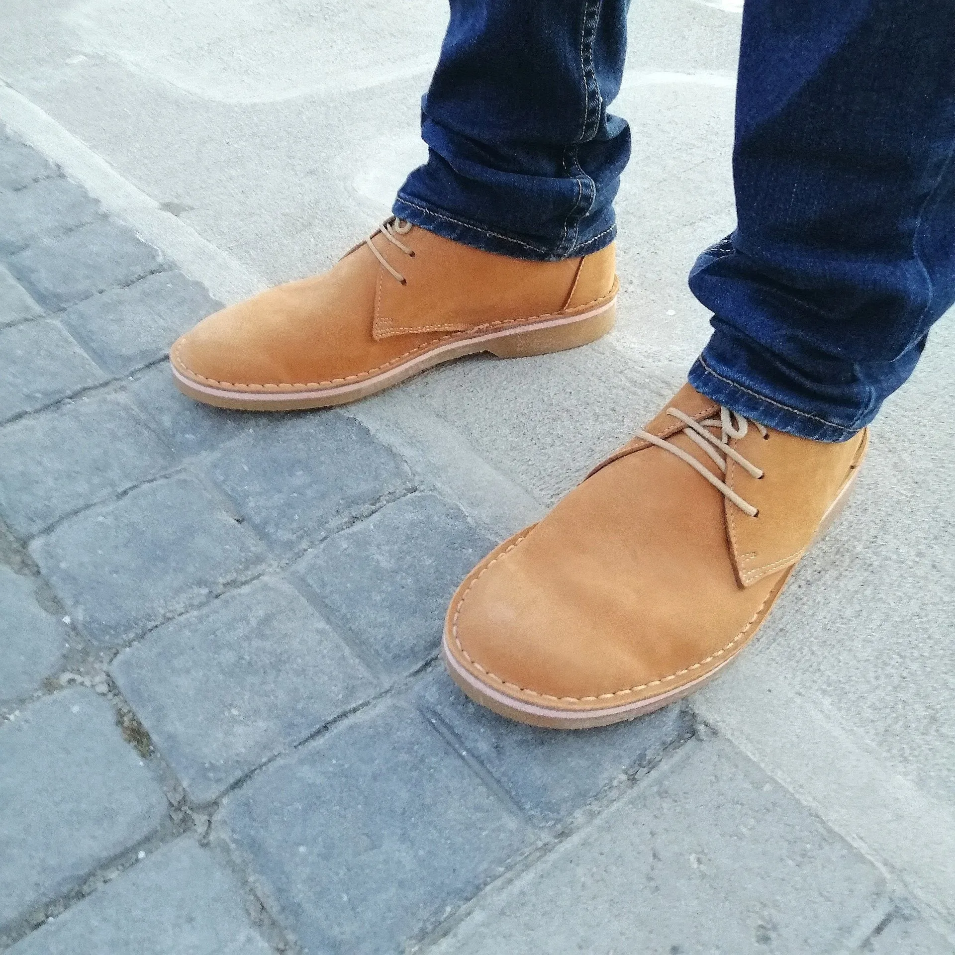 Nubuck High Top Vellies - SC21-NHT09-01 - Size 9