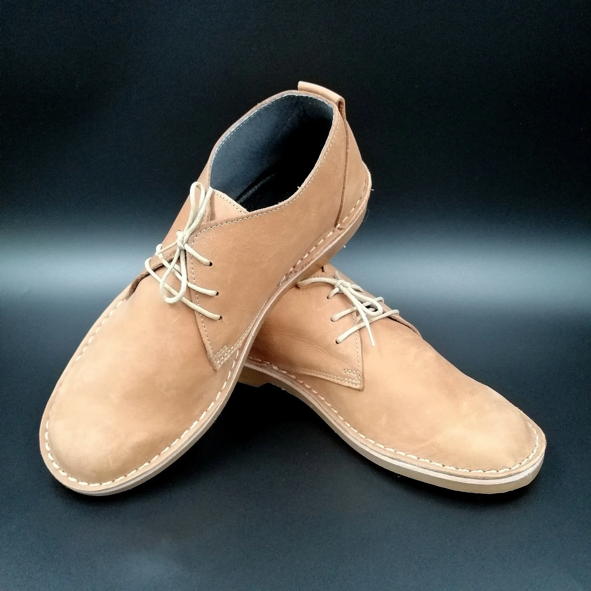 Nubuck High Top Vellies - SC21-NHT09-01 - Size 9