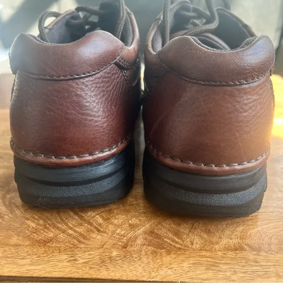 Nunn Bush Mens 9M Shoes Tumbled brown genuine leather Cameron Comfort walking
