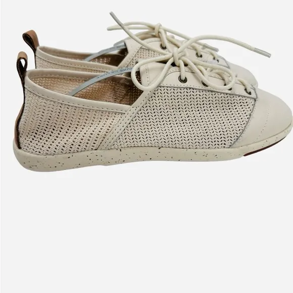 NWOB  EMU Australia Pilbara Woven Sneaker NATURAL size 7M‎