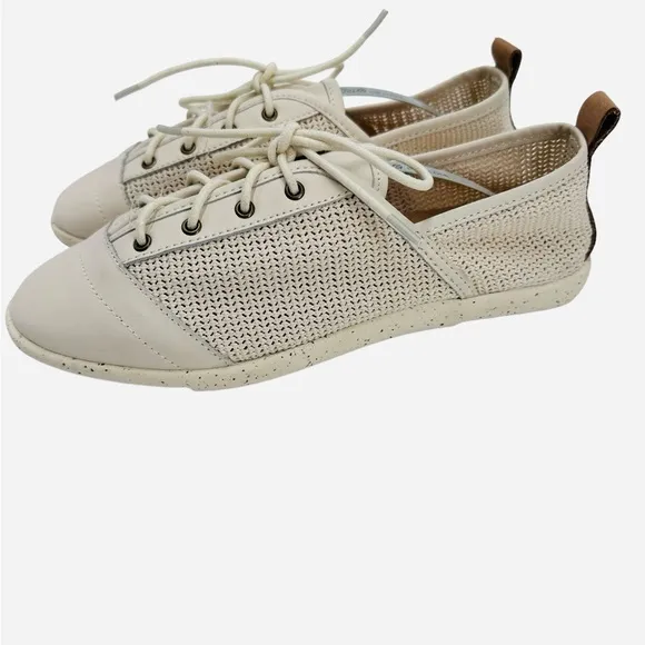 NWOB  EMU Australia Pilbara Woven Sneaker NATURAL size 7M‎