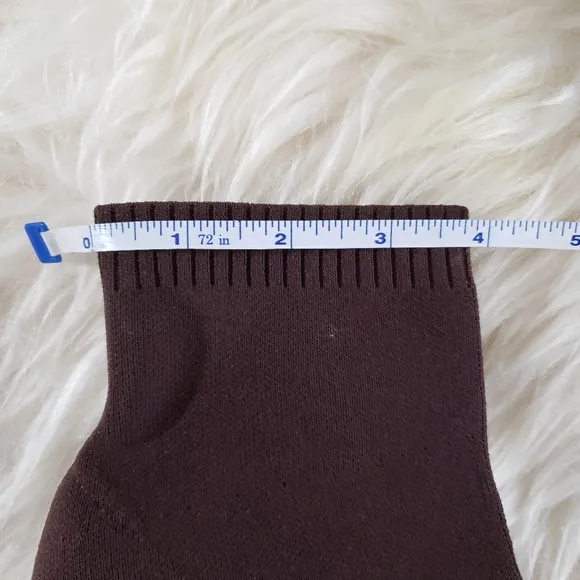 NWOB Mango Sock-style Knitted Heels Ankle Boots Size 6-6.5US / 37EU